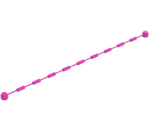 LEGO Dark Pink String with Coupling Points and End Studs 1 x 21 (1155 / 63141)