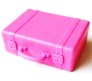 LEGO Dark Pink Suitcase with Film Hinge (33007)