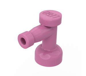 LEGO Dark Pink Tap 1 x 1 with Hole in End (4599)