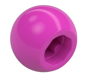 LEGO Dark Pink Technic Ball (18384 / 32474)