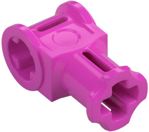 LEGO Dark Pink Technic Through Axle Connector with Bushing (32039 / 42135)