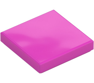 LEGO Dark Pink Tile 2 x 2 with Groove (3068 / 88409)