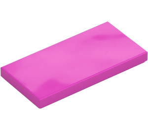 LEGO Dark Pink Tile 2 x 4 (87079)