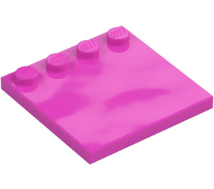 LEGO Dark Pink Tile 4 x 4 with Studs on Edge (6179)