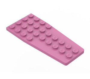 LEGO Rose foncé Coin assiette 4 x 9 Aile sans encoches pour tenons (2413)