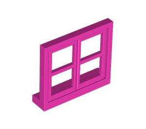 LEGO Dark Pink Window 4 x 3 (5259)