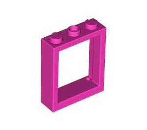 LEGO Rose foncé Fenêtre Cadre 1 x 3 x 3 (51239)
