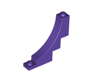 LEGO Dark Purple Arch 1 x 5 x 4 Inverted (4294 / 30099)
