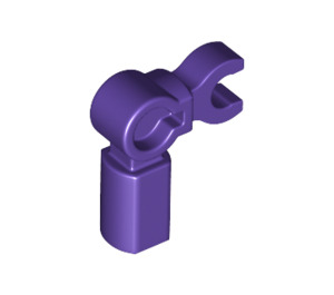 LEGO Dark Purple Bar Holder with Clip 90° (72869)