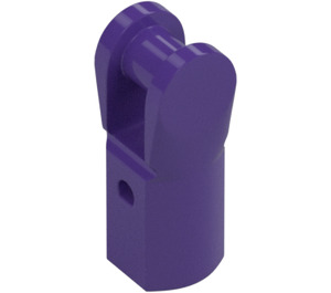 LEGO Dark Purple Bar Holder with Handle (23443 / 49755)