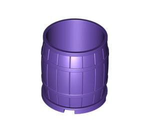 LEGO Dark Purple Barrel 4 x 4 x 3.5 (30139)