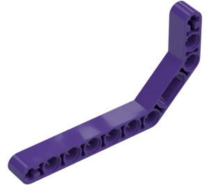 LEGO Dark Purple Beam 3 x 3.8 x 7 Bent 45 Double (32009 / 41486)