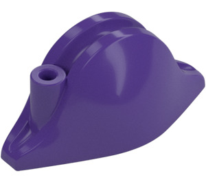 LEGO Viola scuro Bicorne Pirata Cappello (2528)