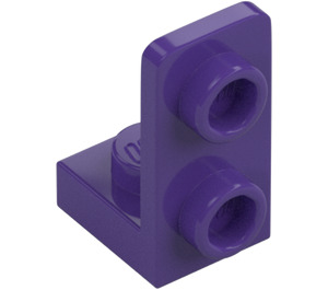 LEGO Dark Purple Bracket 1 x 1 with 1 x 2 Plate Up (73825)