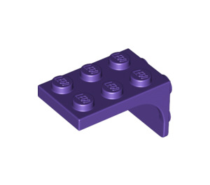 LEGO Donkerpaars Beugel 3 x 2 met Plaat 2 x 2 Downwards (69906)
