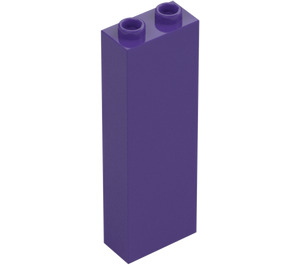 LEGO Dark Purple Brick 1 x 2 x 5 (2454 / 35274)