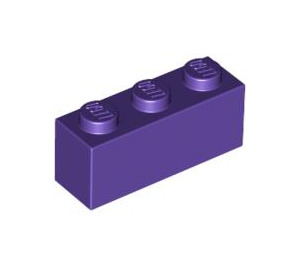 LEGO Dark Purple Brick 1 x 3 (3622 / 45505)