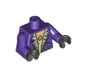 LEGO Dark Purple Brick Daddy Torso (973 / 76382)