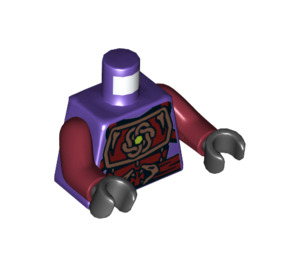 LEGO Dark Purple Clouse with Minifig Torso (973 / 76382)