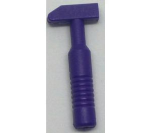 LEGO Dark Purple Cross Pein Hammer with 6 Rib Handle