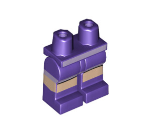 LEGO Violet foncé Daphne Minifigure Hanches et jambes (3815 / 22879)