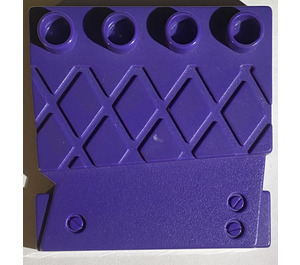 LEGO Dark Purple Duplo Staircase Step (44611)