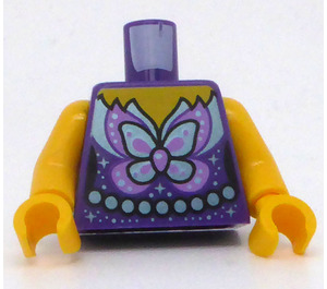 LEGO Dark Purple Fairy Singer Torso (973)