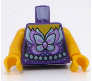 LEGO Dunkelviolett Fairy Singer Torso (973)