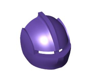 LEGO Dark Purple Fanciful Visor with Points (48485 / 56475)