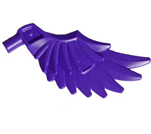 LEGO Morado oscuro Feathered Ala (11100)