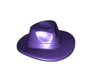 LEGO Dark Purple Fedora Hat (61506 / 88410)