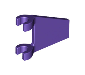 LEGO Dark Purple Flag 2 x 2 Angled without Flared Edge (44676)