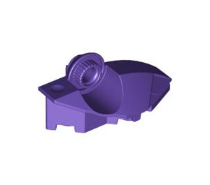 LEGO Dark Purple Foot with Vertical Rotation Joint (47430)