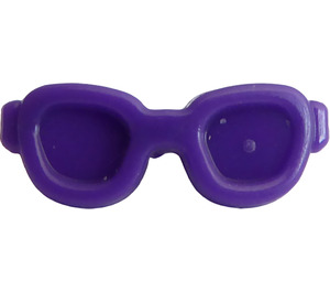 LEGO Dark Purple Glasses, Rounded (93080)
