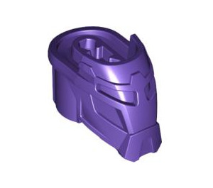 LEGO Dark Purple Head Legs with Pin (93277)