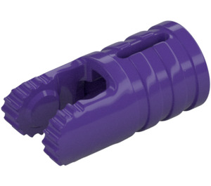 LEGO Dark Purple Hinge Arm with Two Fingers and Axle Hole (30553)