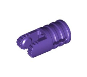 LEGO Dark Purple Hinge Arm with Two Fingers and Axle Hole (30553)