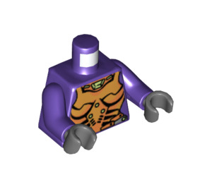 LEGO Dark Purple Hitomi Torso (973 / 76382)