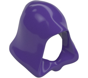 LEGO Dark Purple Hood with Closed Bottom (30381 / 98011)