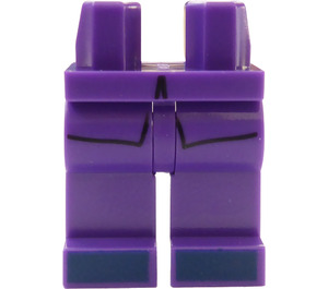 LEGO Violet Foncé Kingsley Shacklebolt Minifigurine Hanches et jambes (3815)