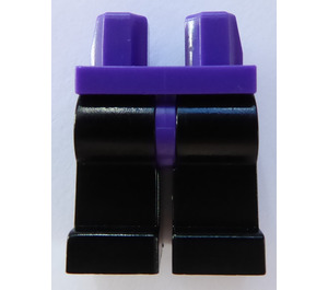 LEGO Dark Purple Minifigure Hips with Black Legs (73200 / 88584)