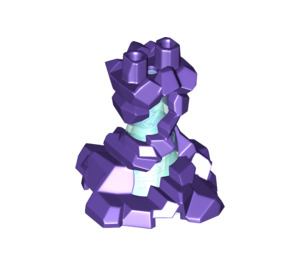 LEGO Dark Purple Minifigure Leg Part (28376)