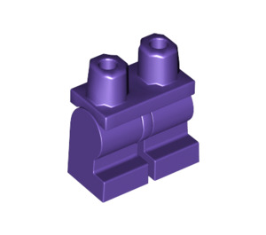 LEGO Donkerpaars Minifigure Medium Poten (37364 / 107007)