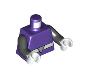 LEGO Dark Purple Mojo Jojo Minifig Torso (973 / 76382)