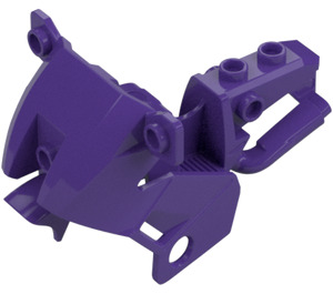 LEGO Dark Purple Motorcycle Fairing (52035 / 89536)