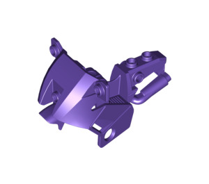 LEGO Violet foncé Moto Fairing (52035 / 89536)