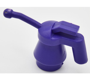 LEGO Viola scuro Oil Can (Liscio Maniglia)