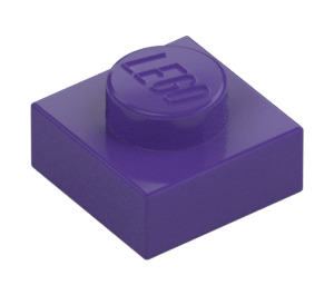 LEGO Dark Purple Plate 1 x 1 (3024 / 30008)