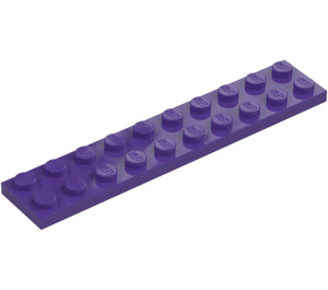 LEGO Tumma purppura Levy 2 x 10 (3832)