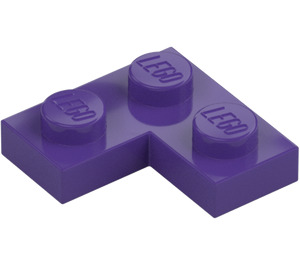 LEGO Dark Purple Plate 2 x 2 Corner (2420)